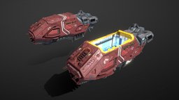 Scifi Mobile Shipyard Class II