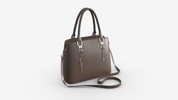 Women summer shoulder bag brown