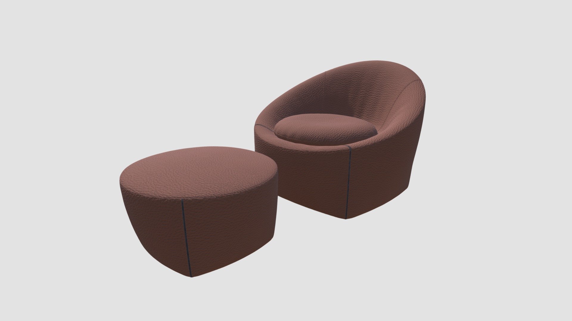 armchair 3d model