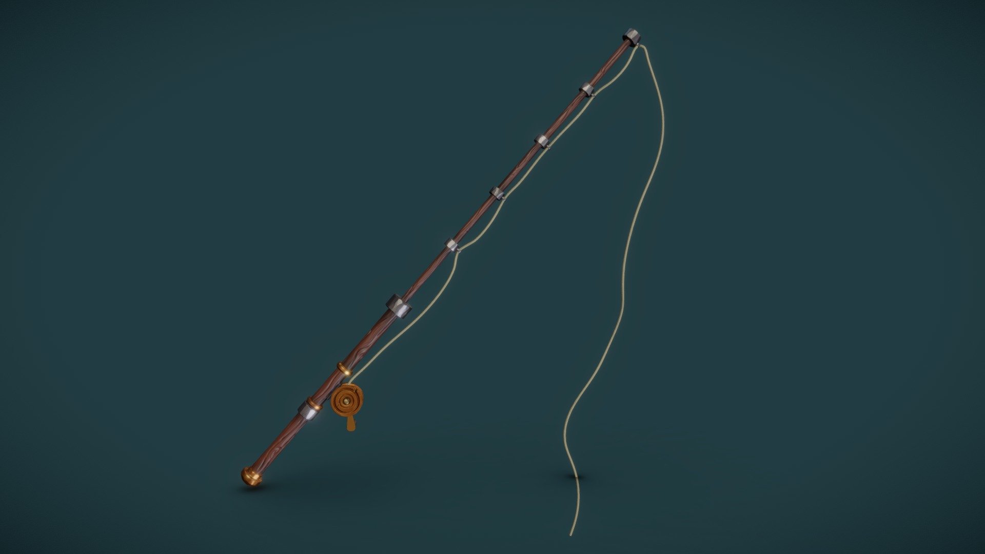 Fishing Rod 3d model