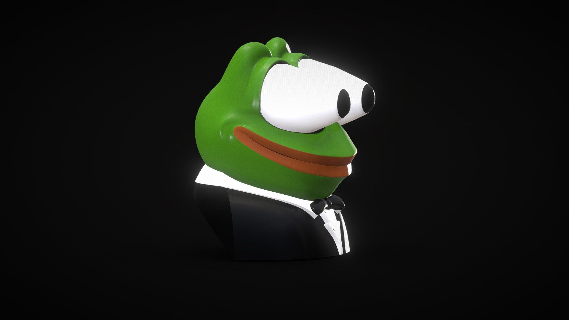 Booba Pepe 3d model