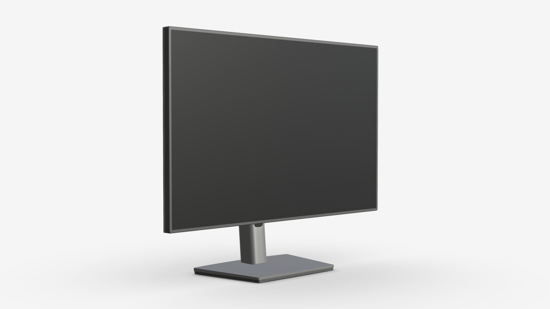 LCD 24-inch monitor 3d model