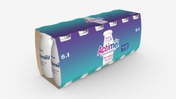 Danone Actimel bottles 12-pack