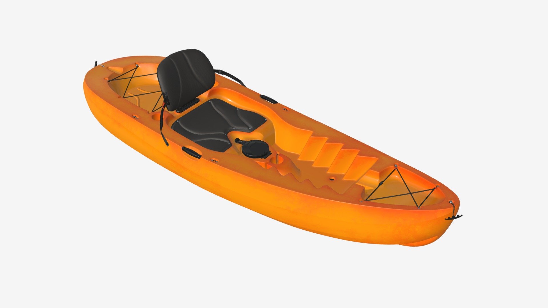 Kayak 01 3d model