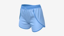 Fitness shorts for women blue