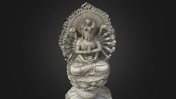 Avalokitesvara (Thousand-armed Goddess) 千手観音