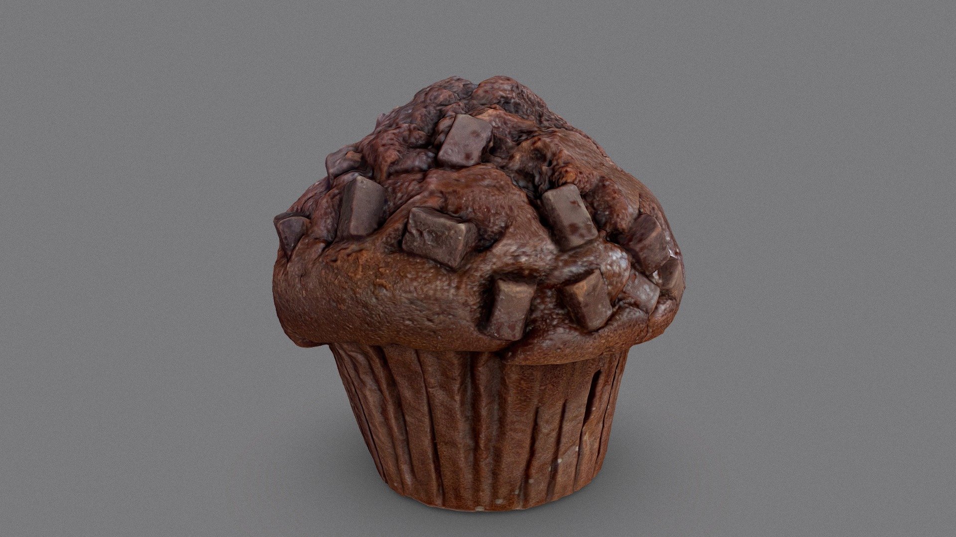 Chocolate Starbucks Muffin 🧁 3d model