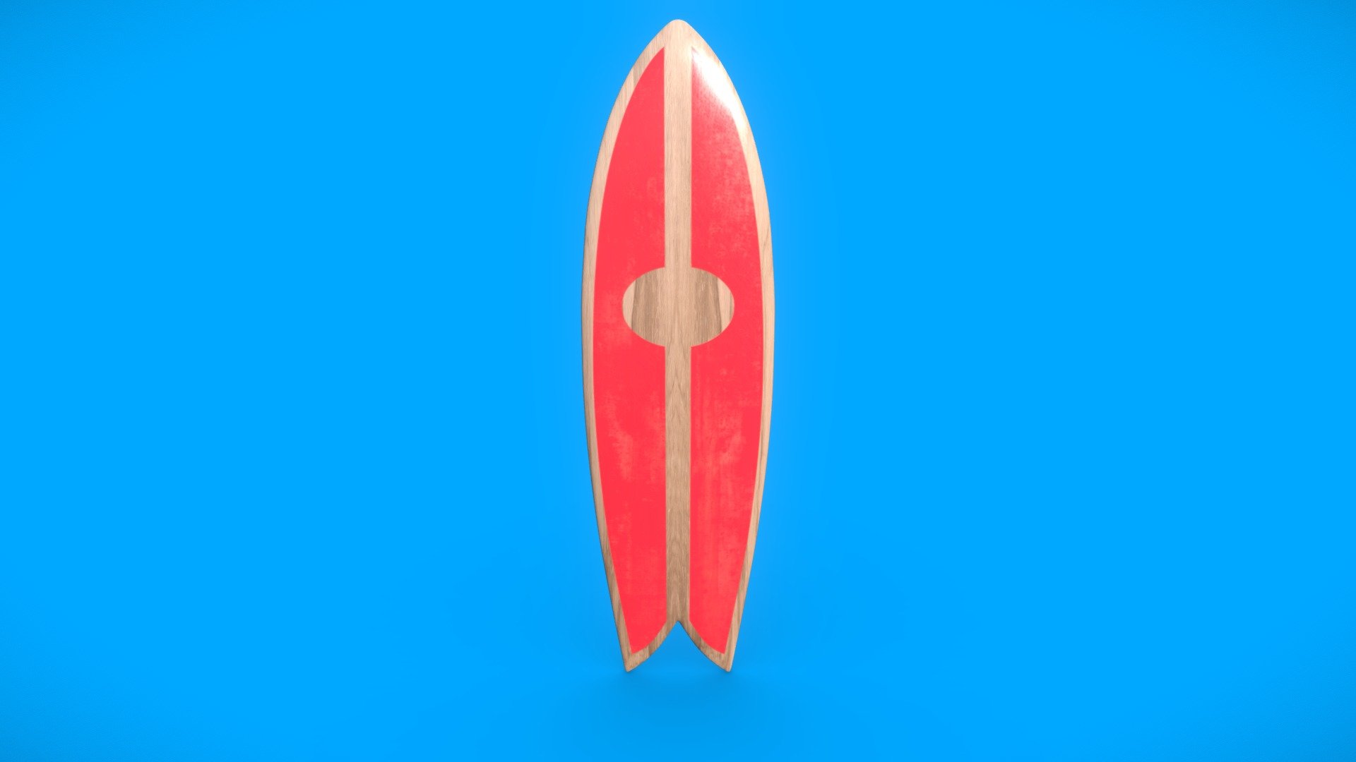 Surfboard 3d model