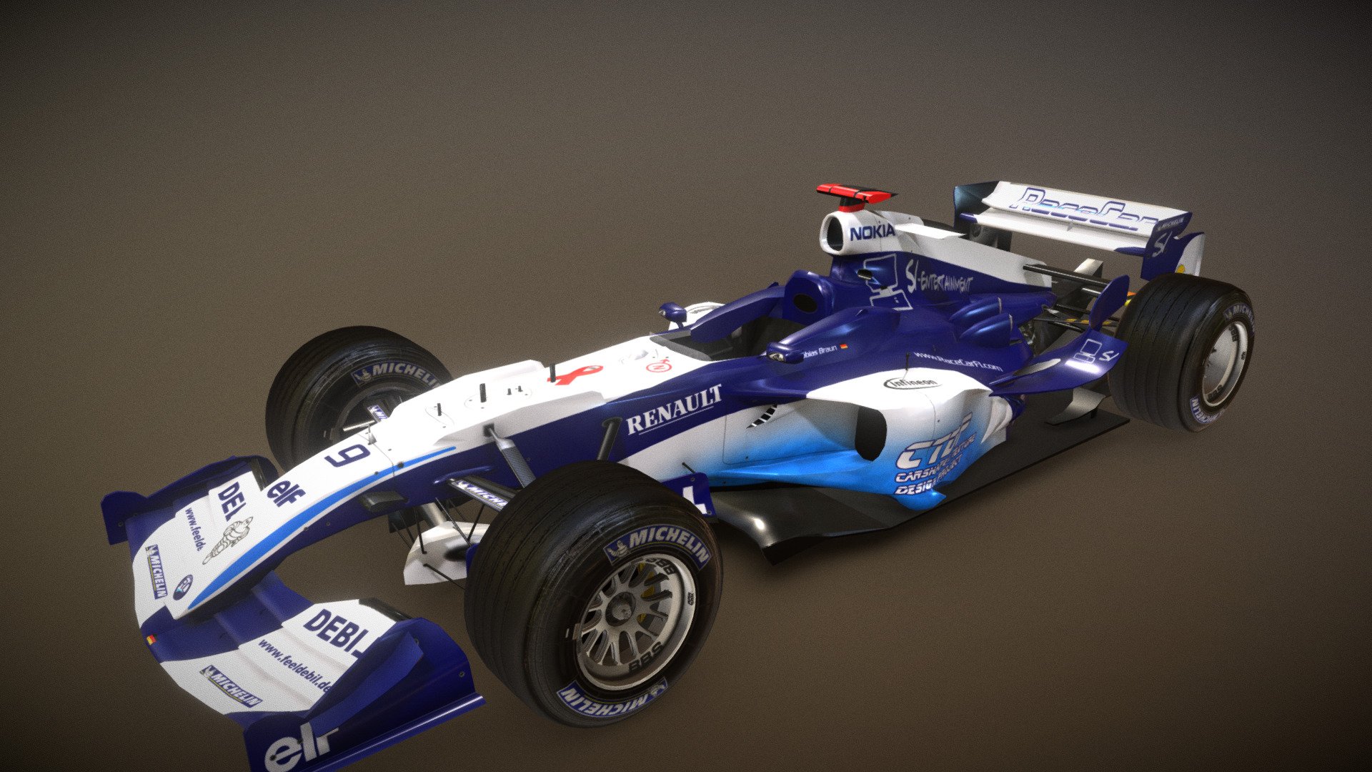 RaceCar RC-14 3d model