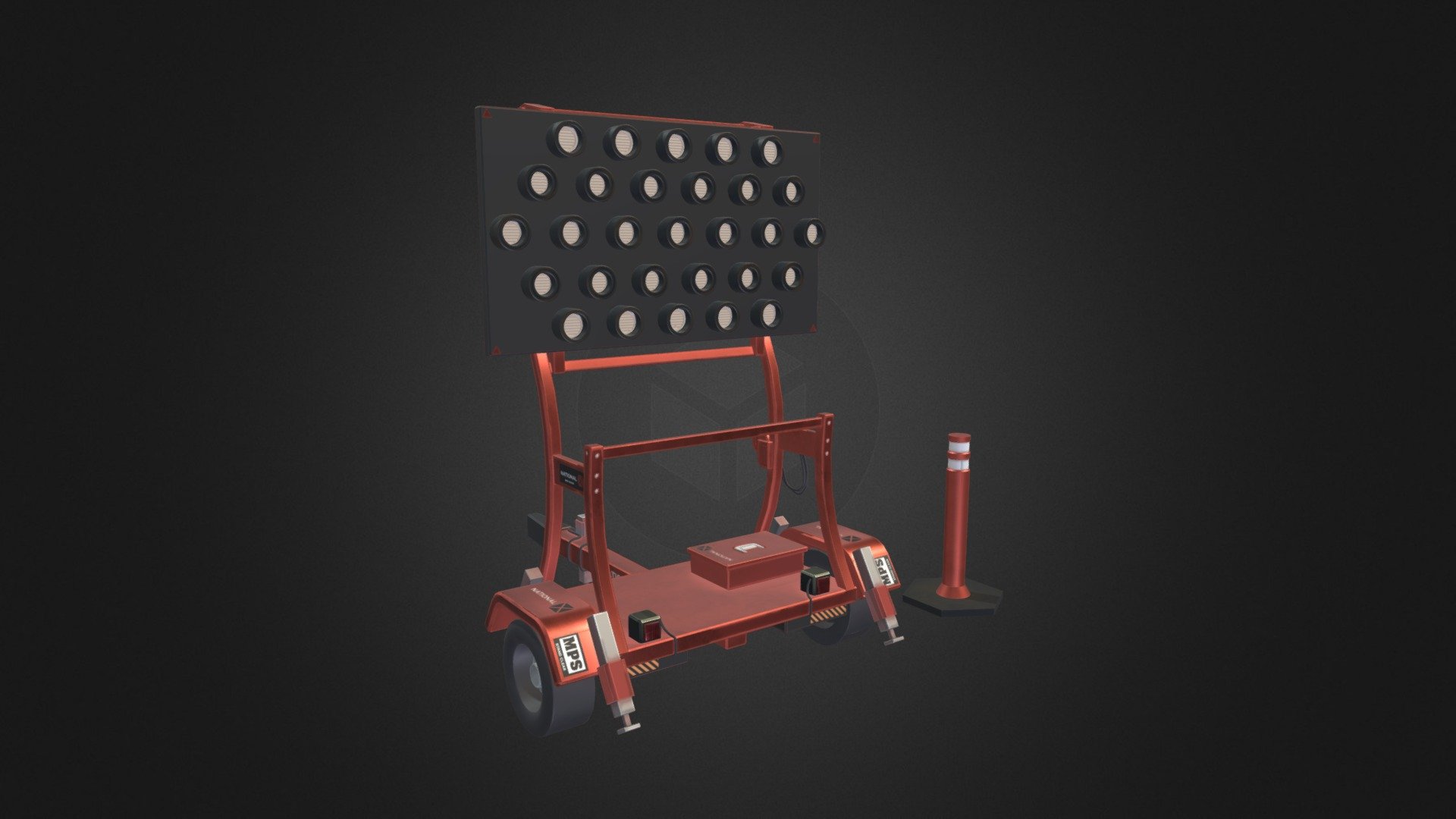 WheelBarrow 3d model