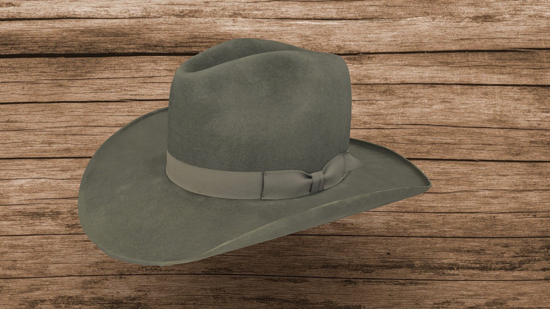 Western Cowboy Hat 3d model