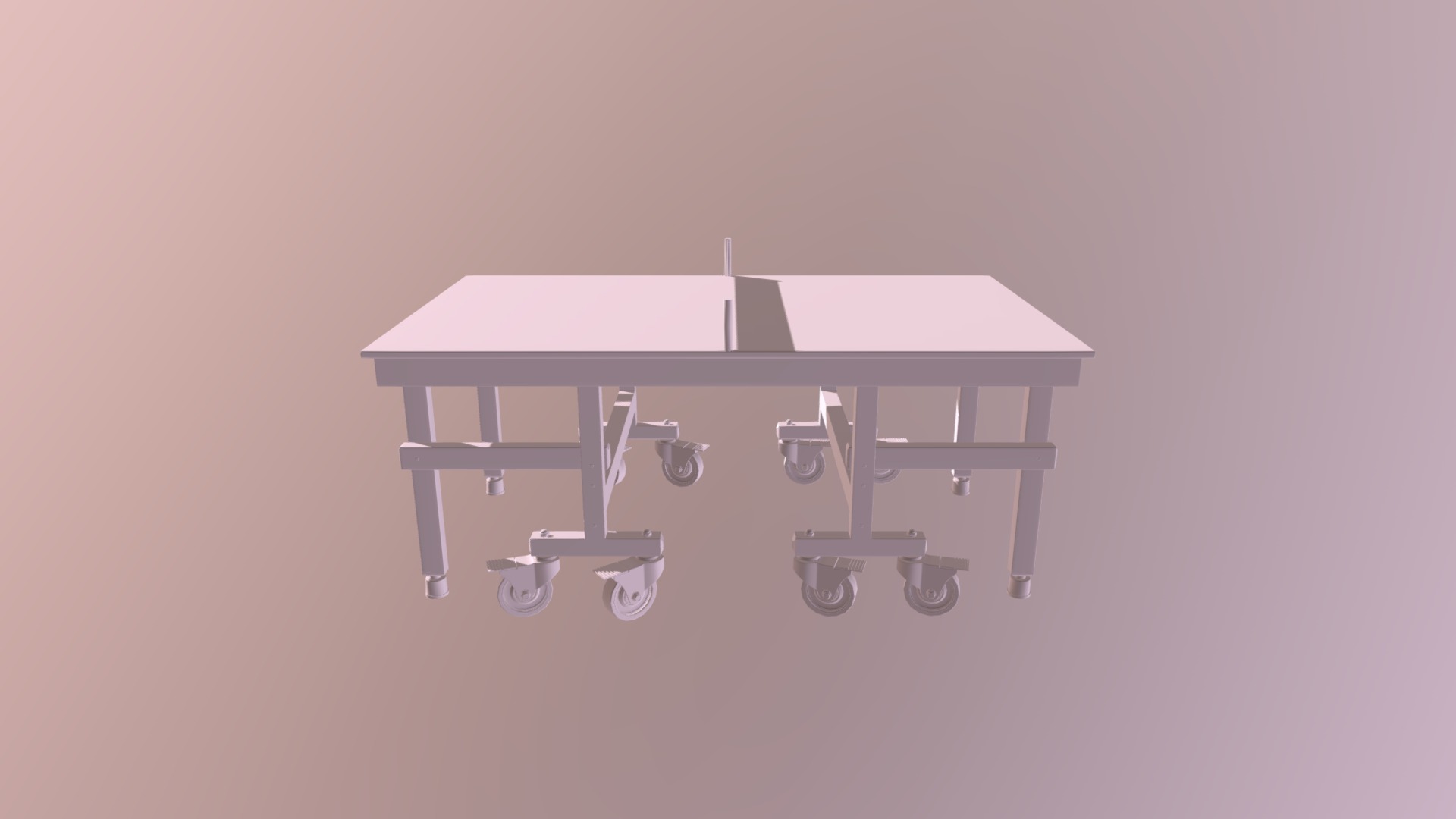 [Portfolio] Ping- Pong Table High 3d model