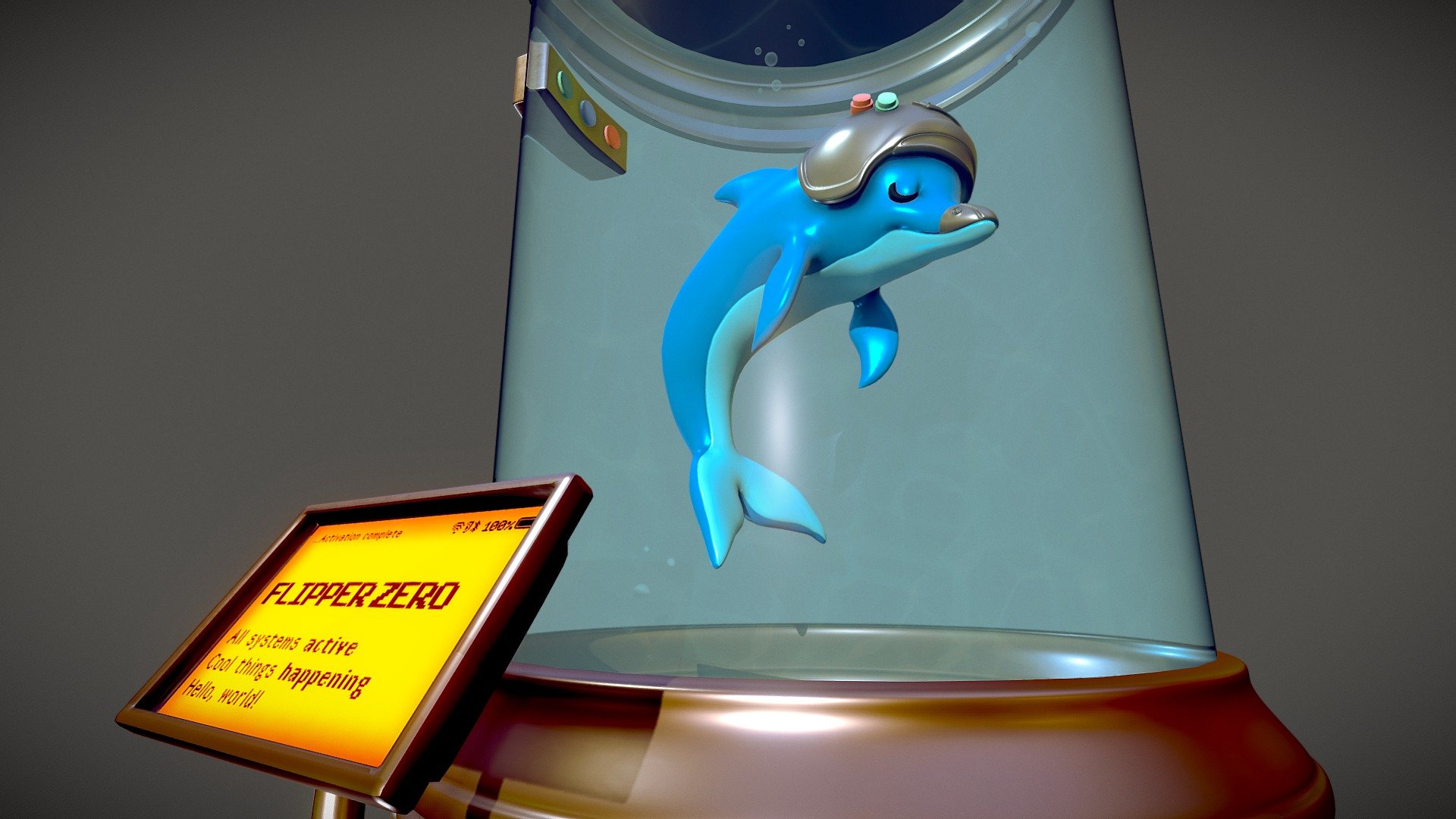 Flipper Zero 3d model