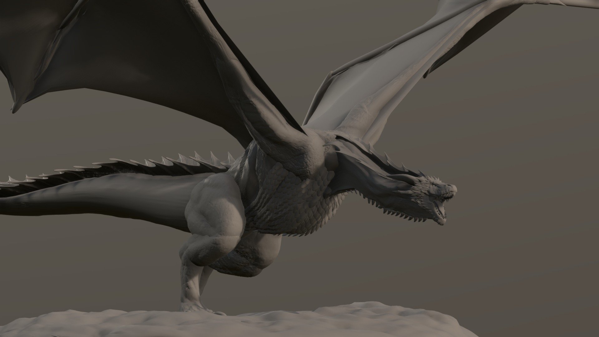 Drogon Game of Thrones 3d model