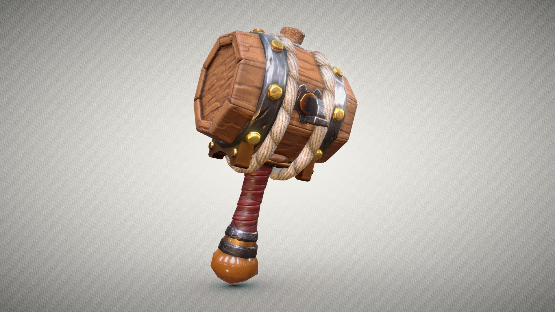 Beer Mallet 3d model