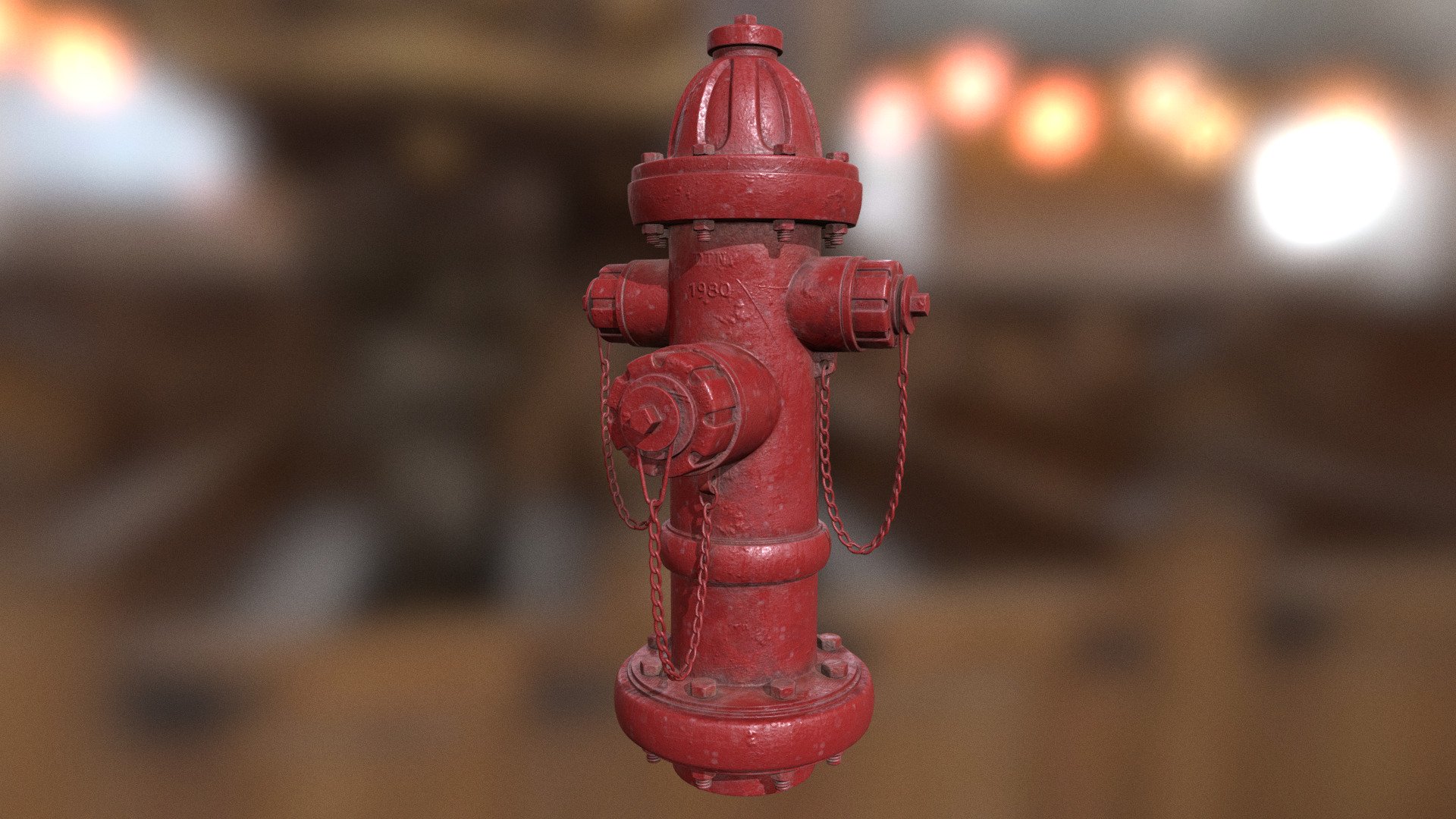 Hydrant 3d model