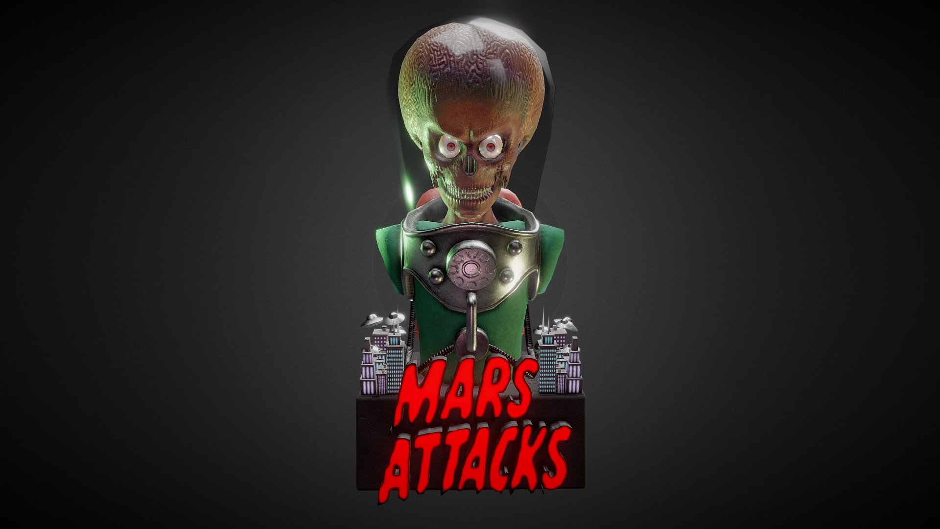 Mars Attacks! 3d model