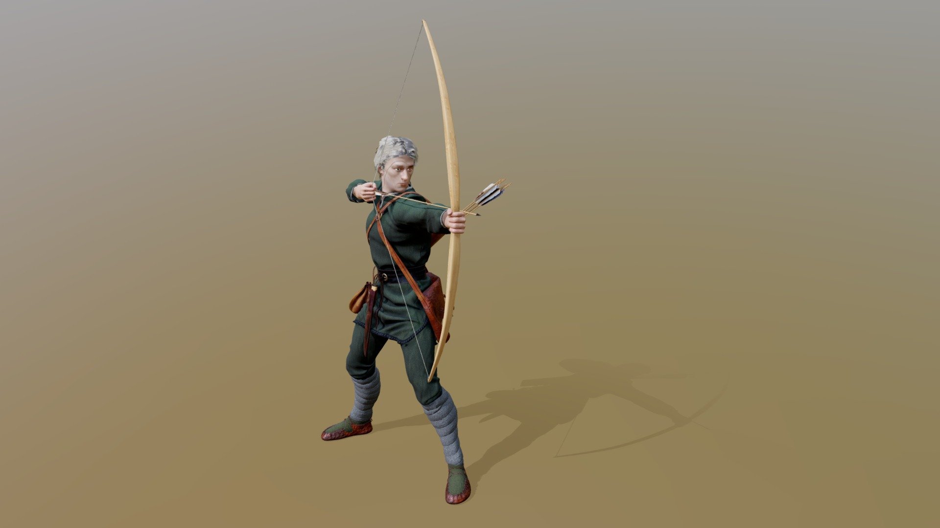 Archer 3d model