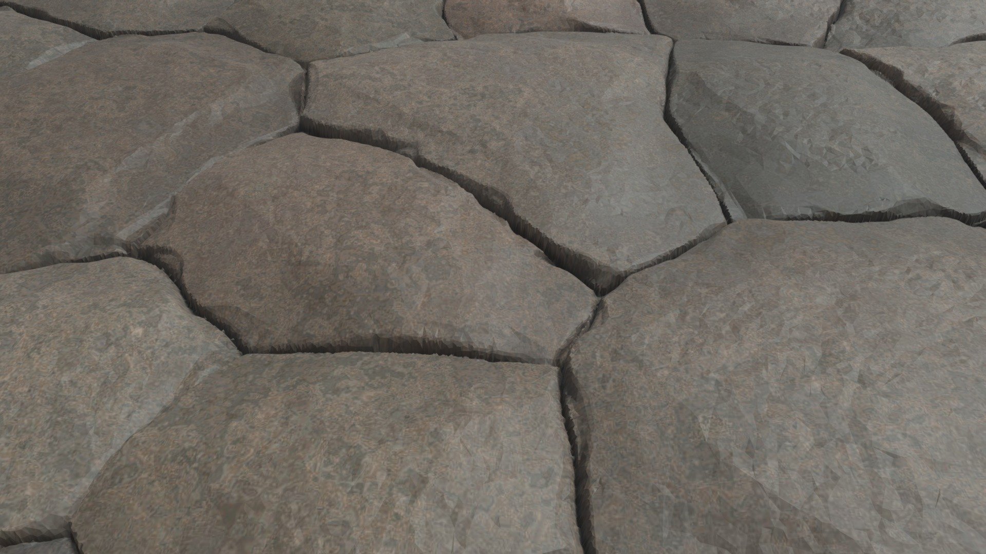 Simple_Stone_Tiling 3d model