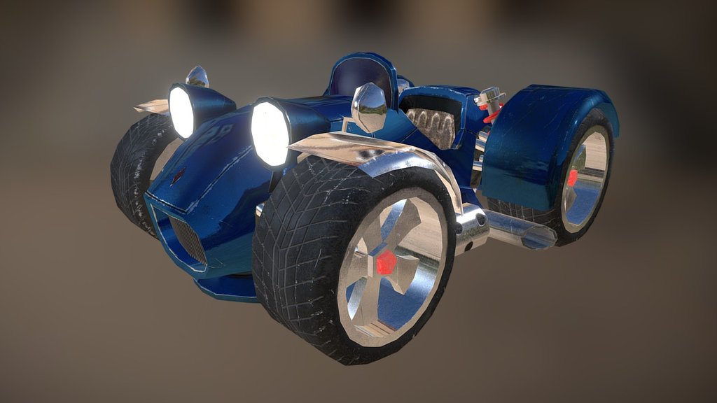 Biff Kart 3d model