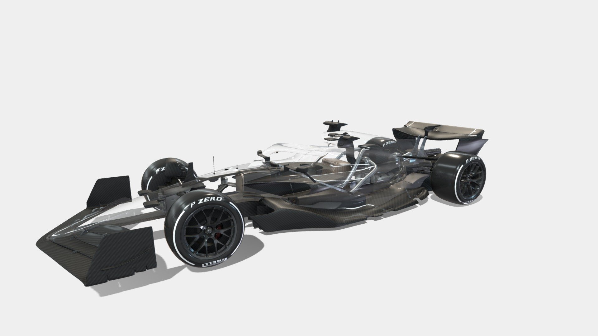 F1 2022 Generic Transparent 3d model