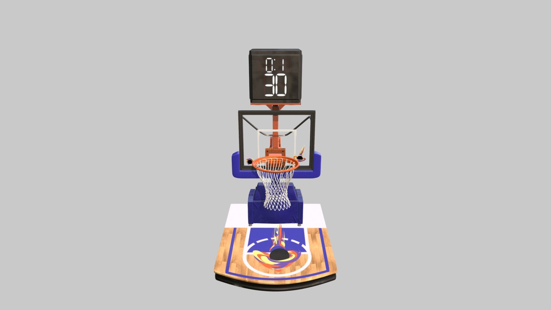 Toy Hoop 3d model