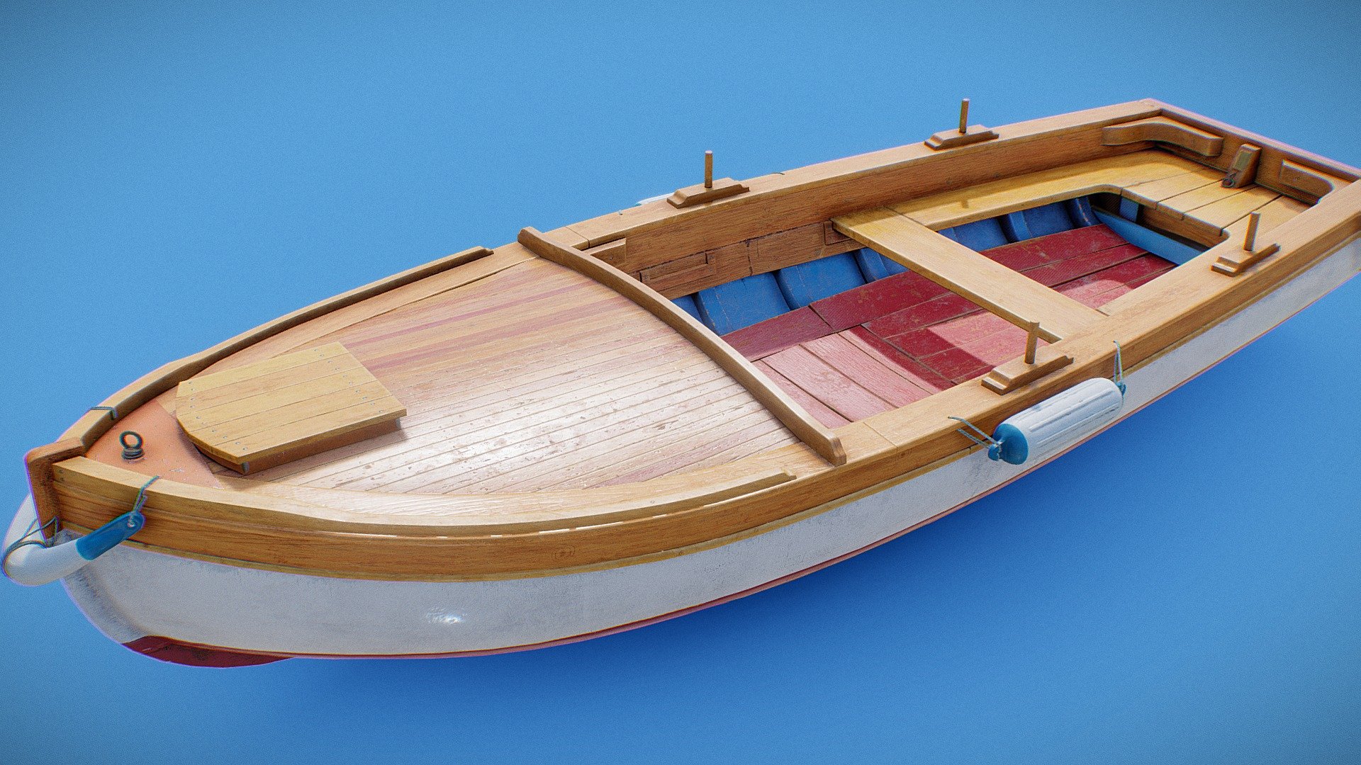 Rowboat 3d model