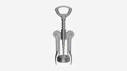 Metal wine bottle opener 01