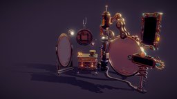 Mathues Lucas Steampunk Props B3D1_HEAJ_GameJam