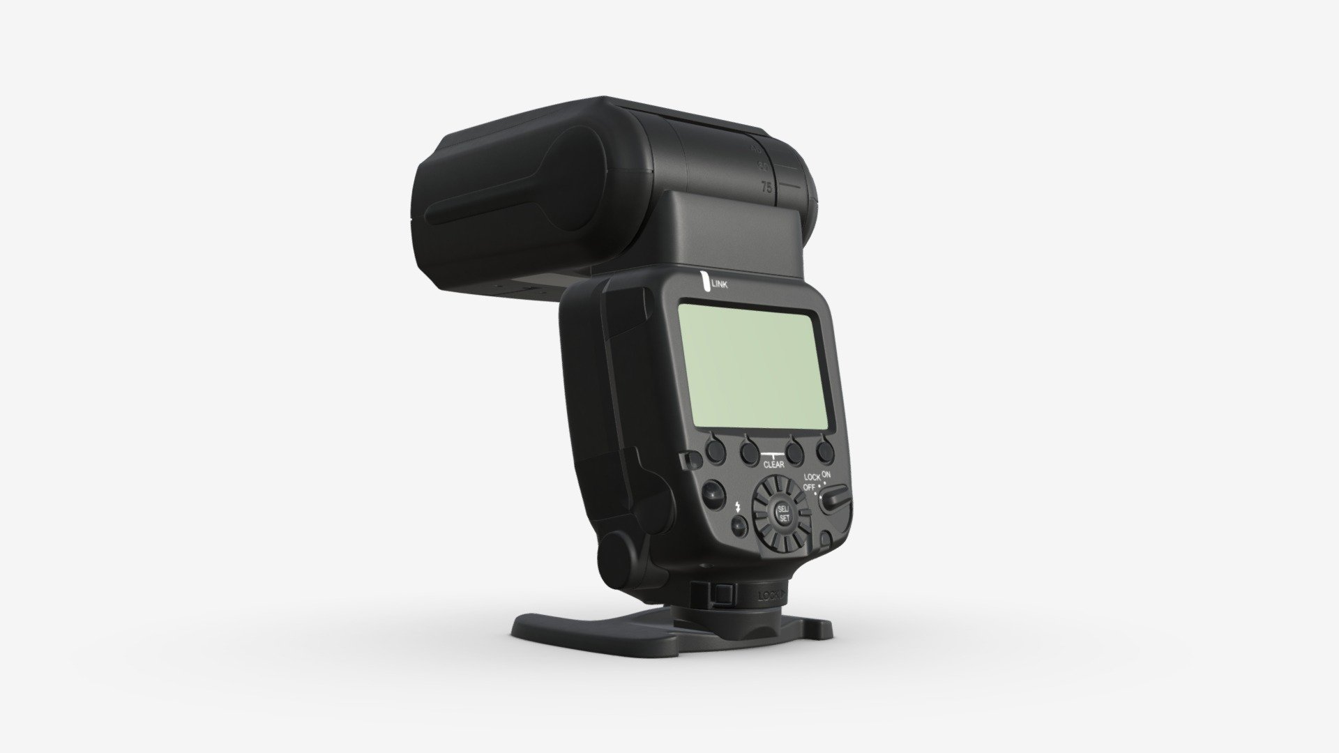 Canon Speedlite 600EX-RT camera flash wireless 3d model