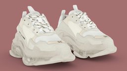 Both Balenciaga Triple S Trainers V2