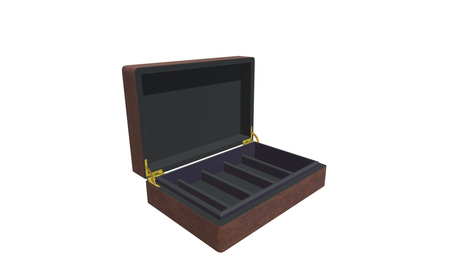 cigar box 3d model