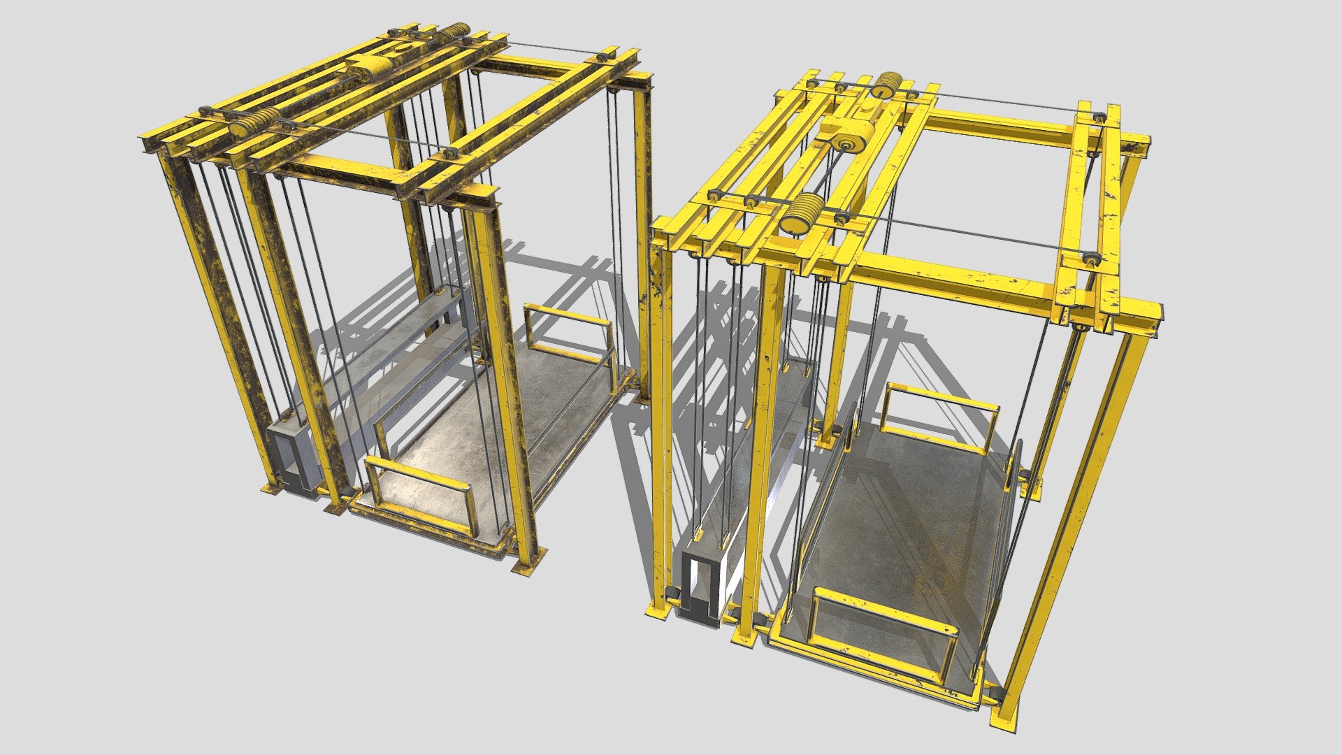 Industrial Lifts 3d model