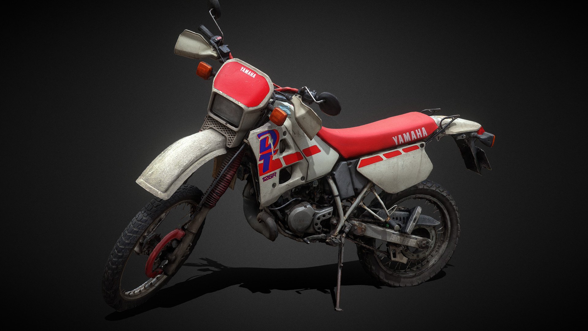 YAMAHA DT 125 R 3d model