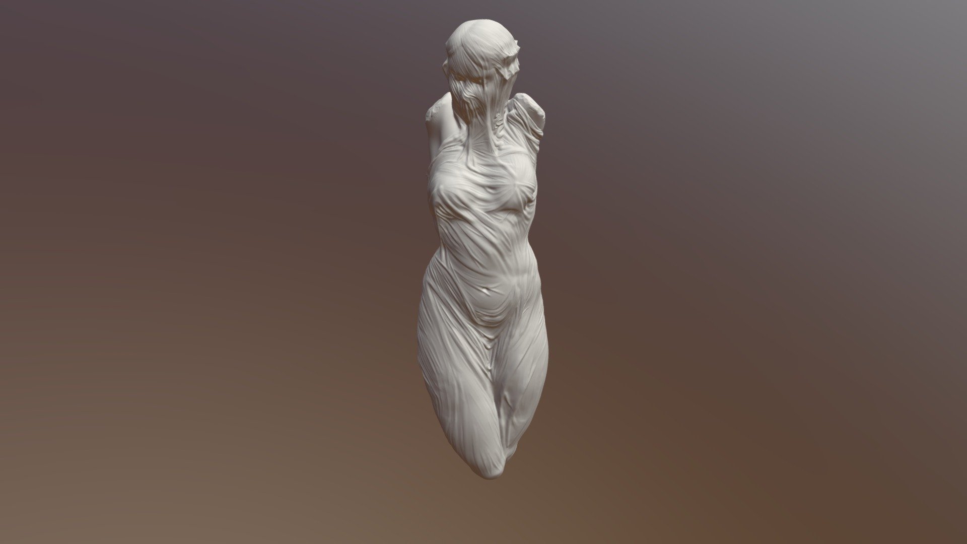 Veiled Sculpture 3d model