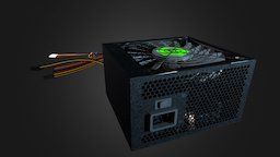 PC Power Supply +animation