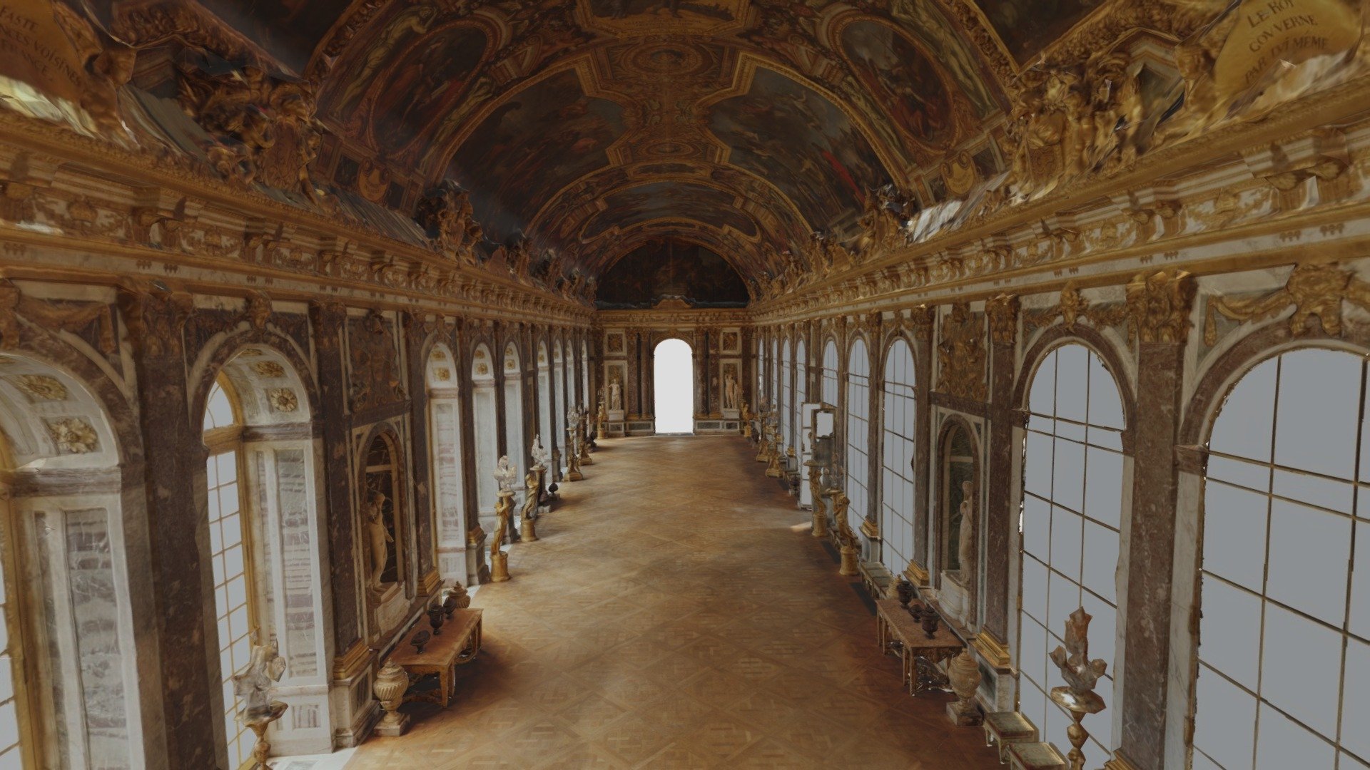 La Galerie des Glaces 3d model