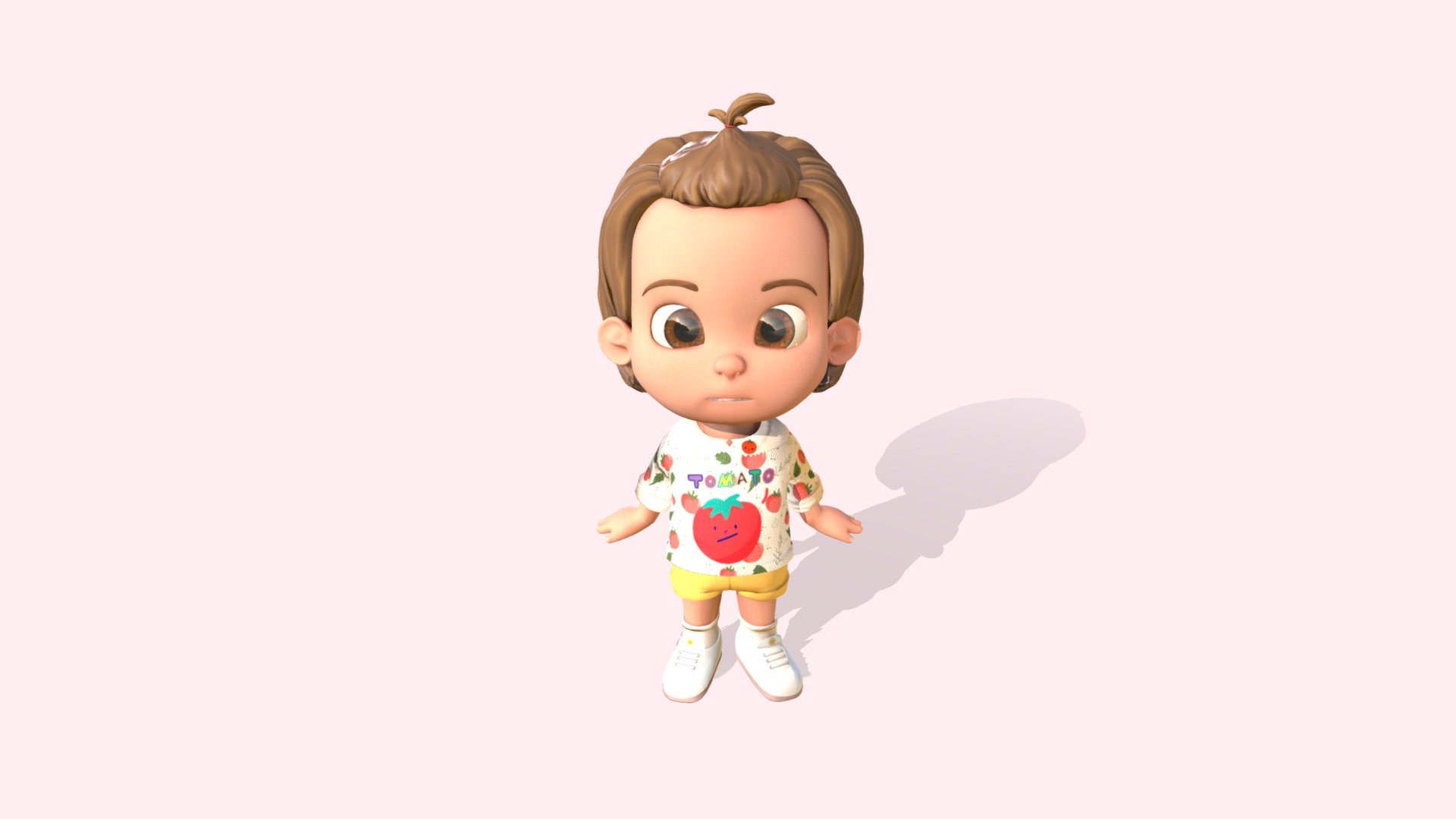 Baby 3d model