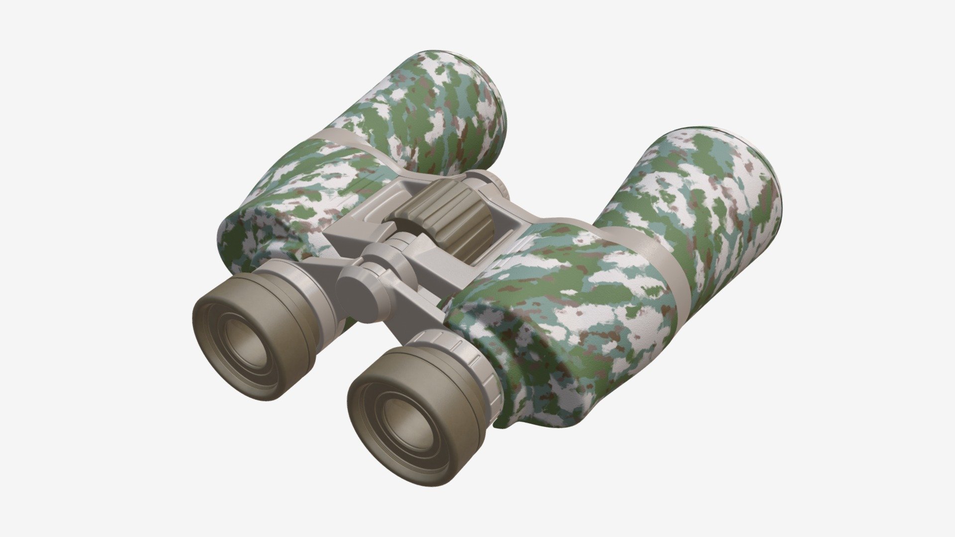 Binoculars 02 3d model