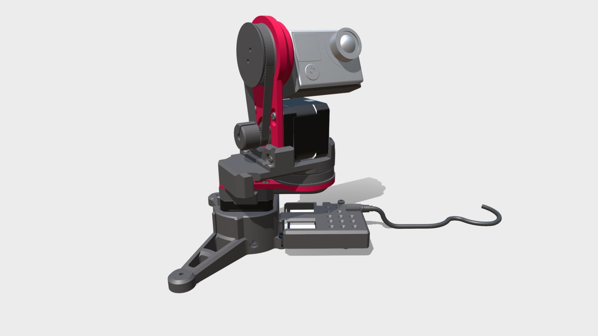 Camera X-Y Gimbal 3d model