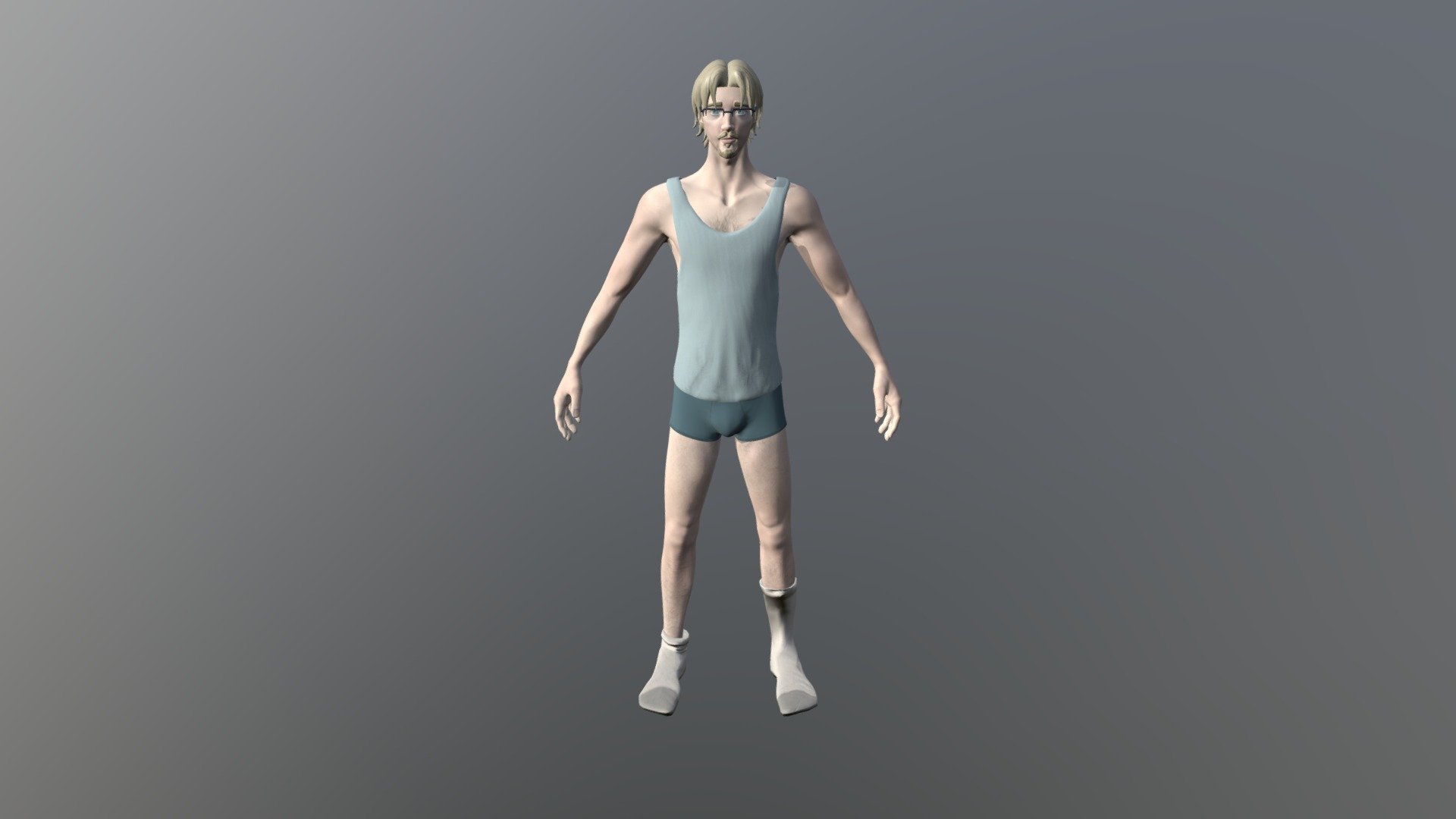 Maxwell Sleep Clothes 3d model