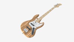 Electric 4-string bass guitar 01 v2