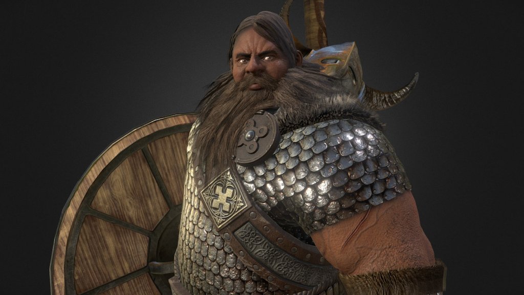 Viking 3d model