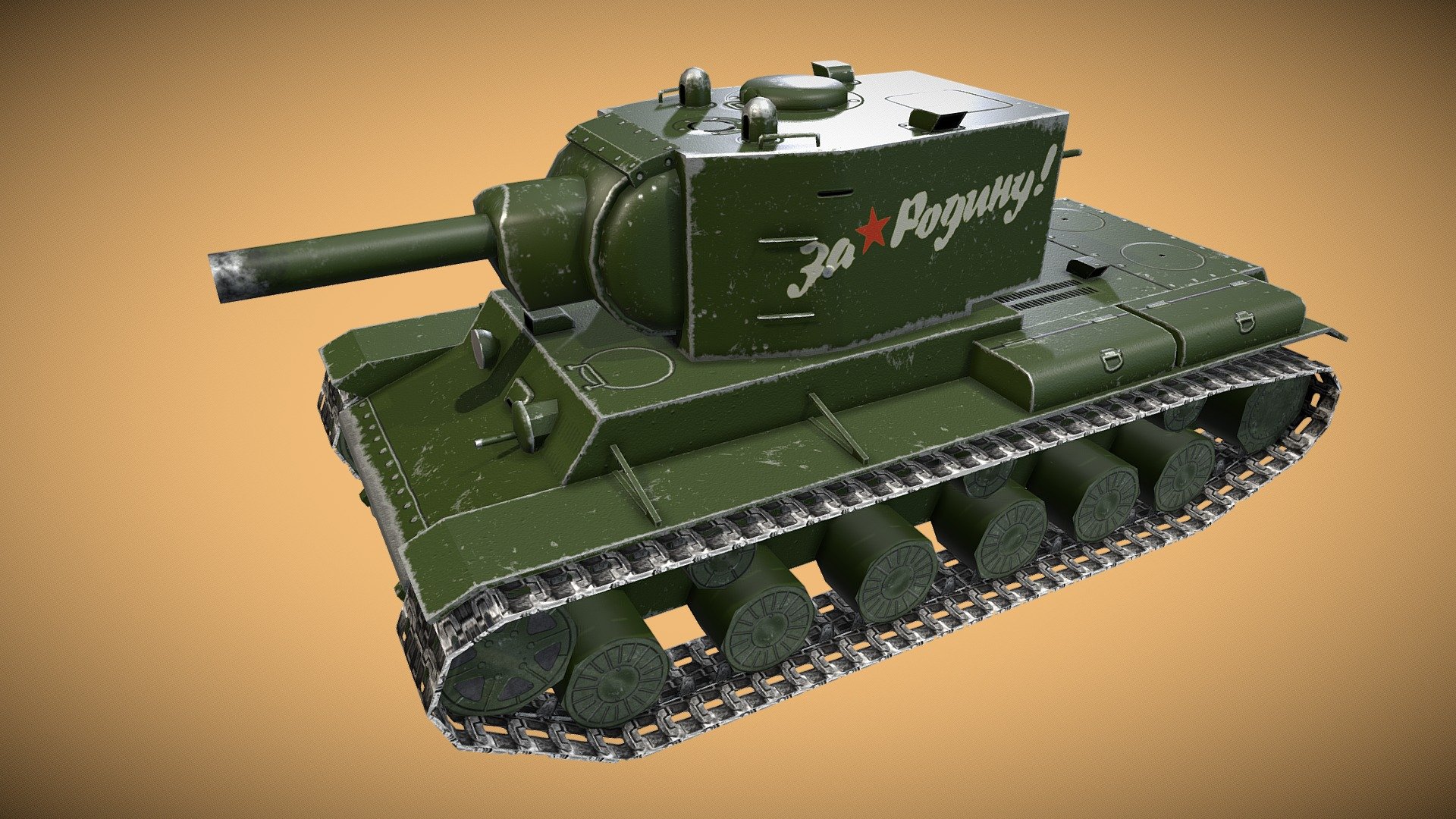 KV-2 3d model