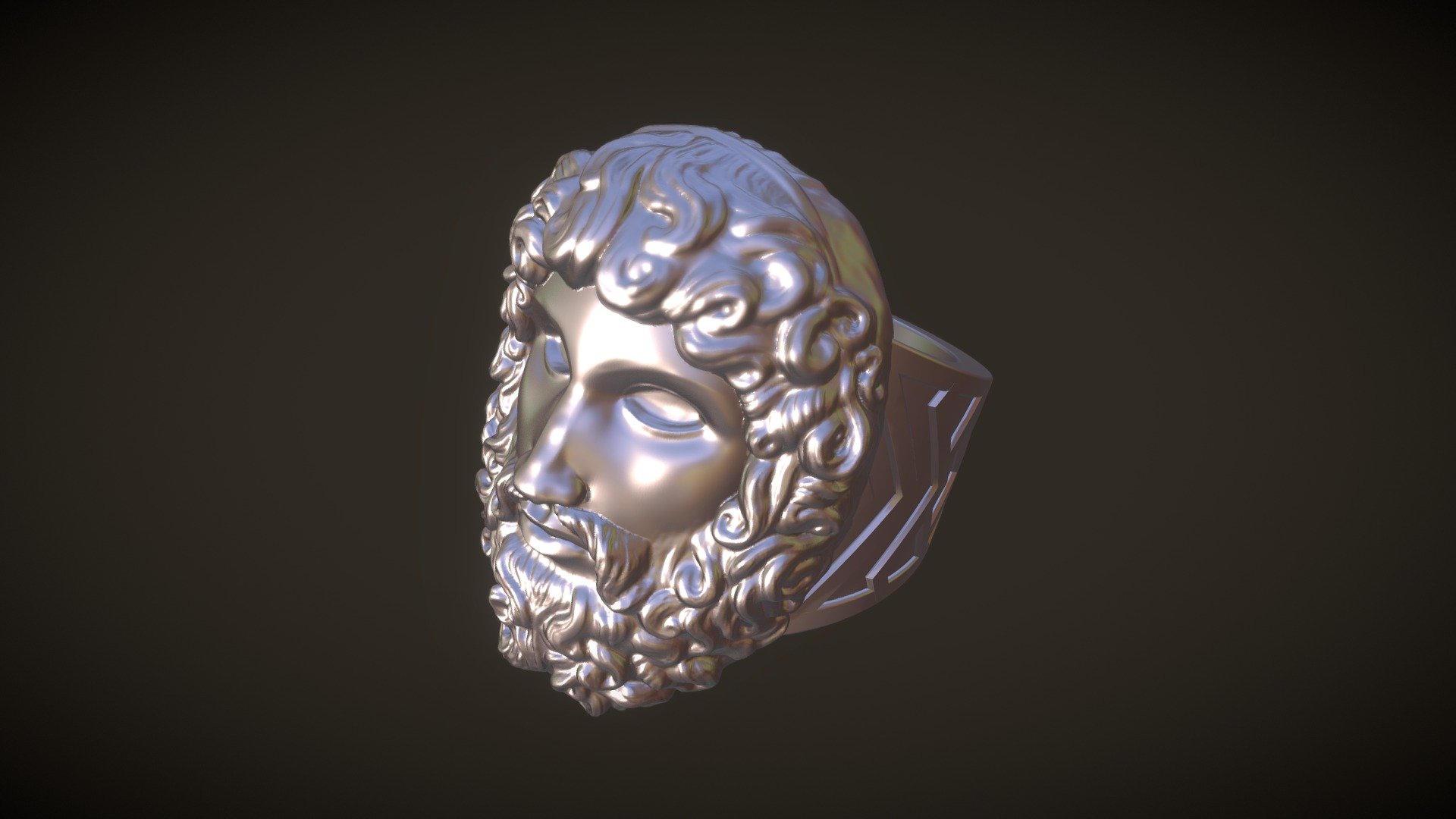 Anillo Jupiter 3d model