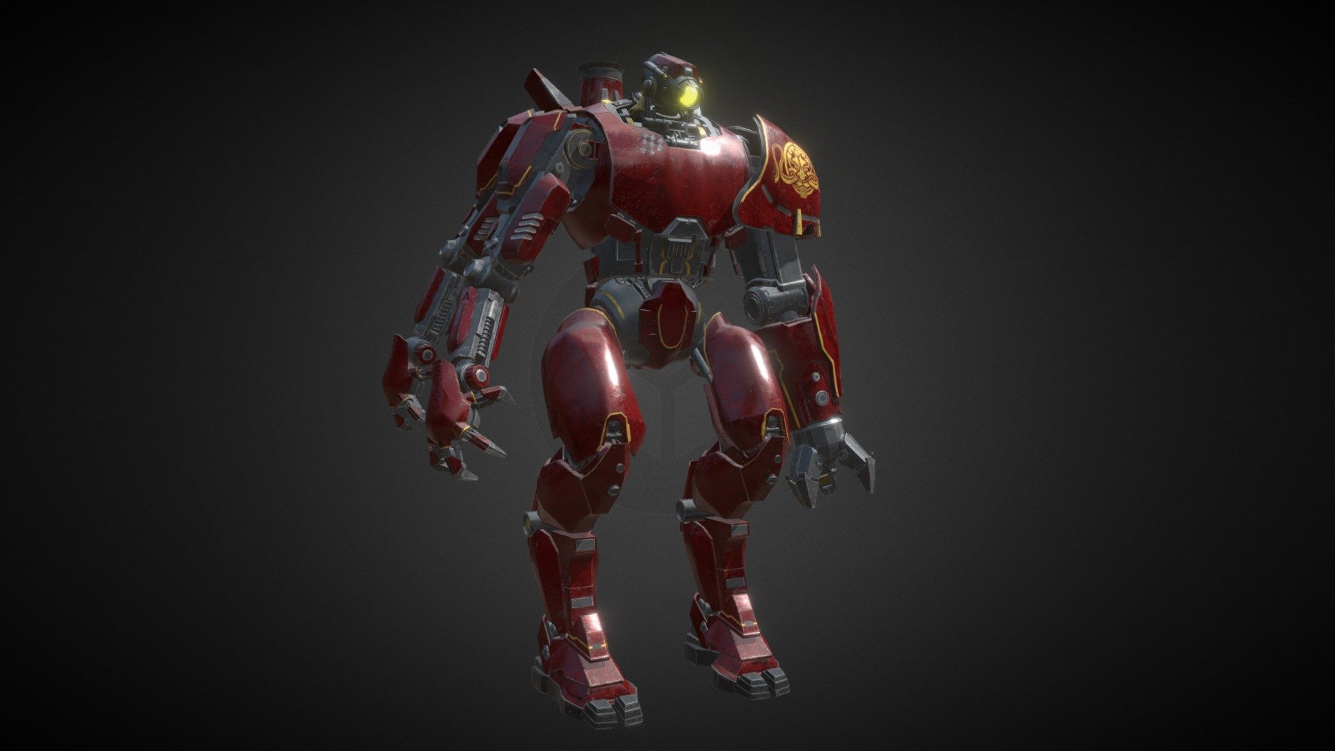 Crimson Typhoon 3d model