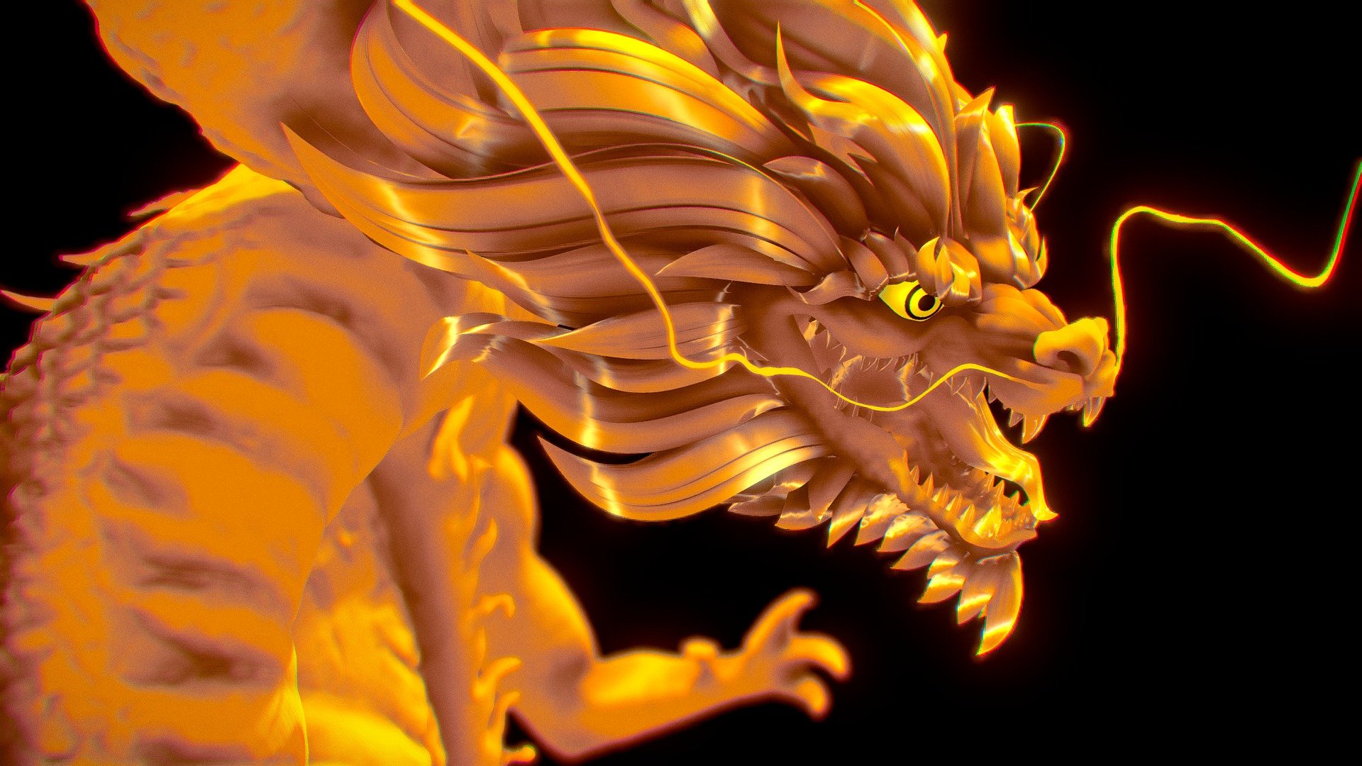 Chinese Dragon 3d model