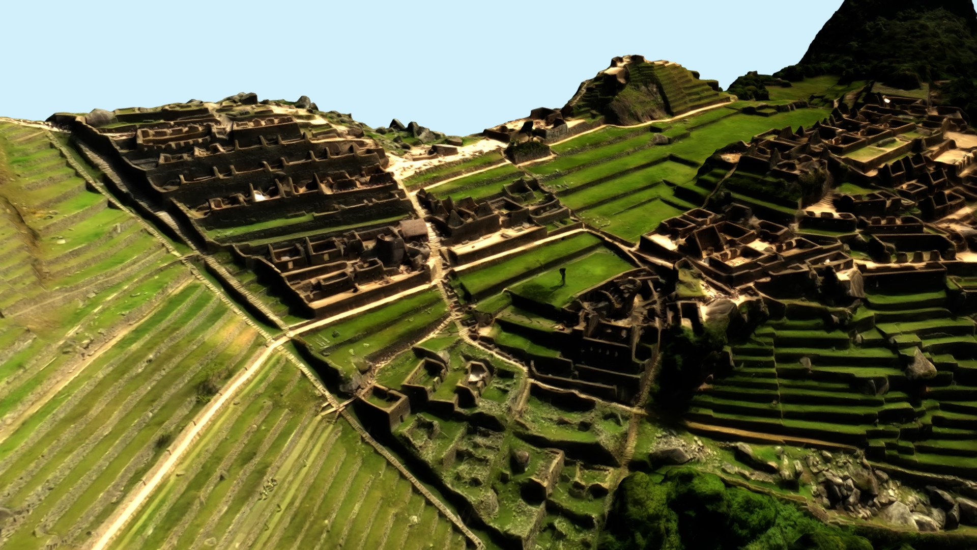 Machu Picchu 3d model