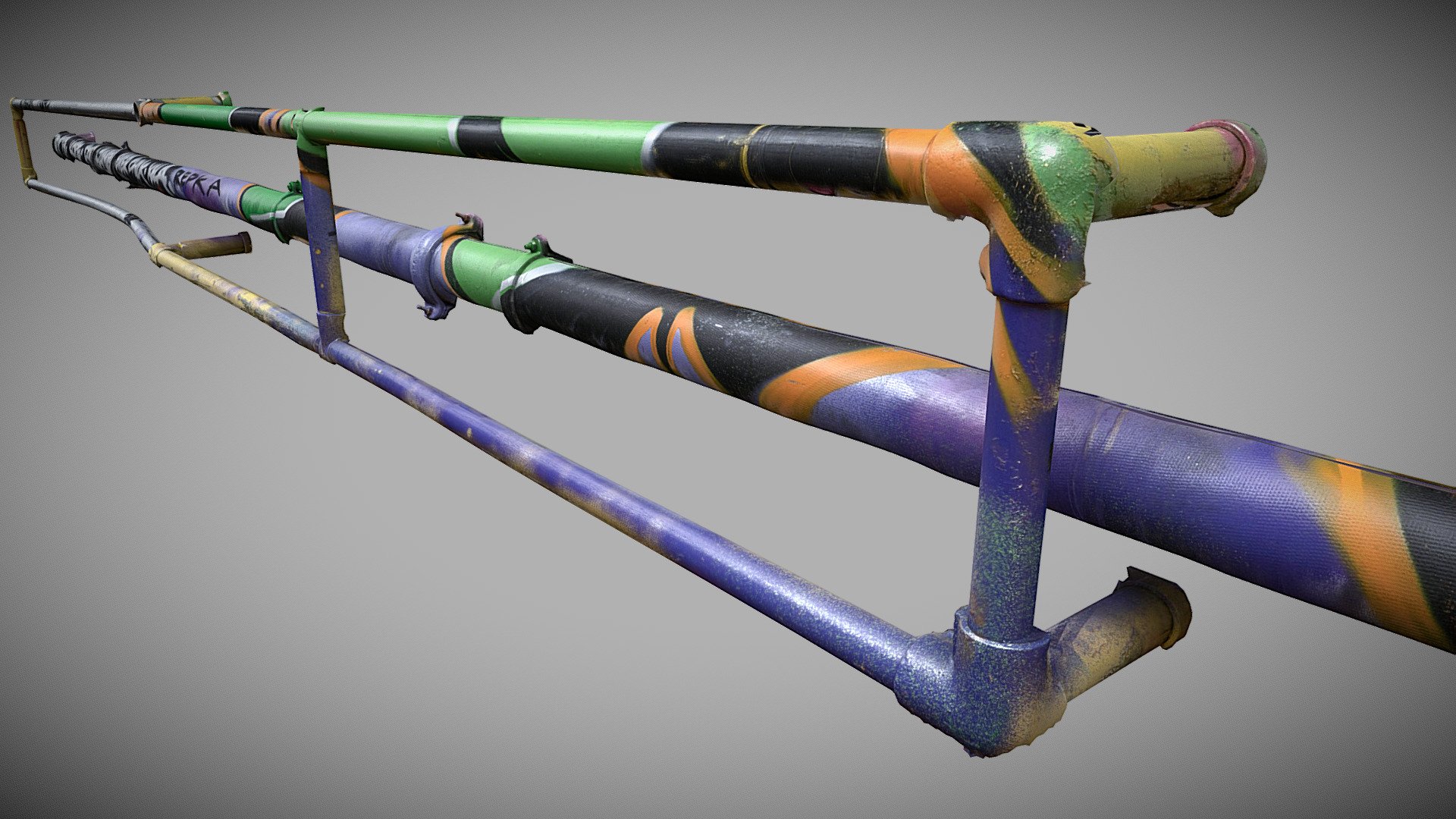 Pipe scan No. 5 3d model