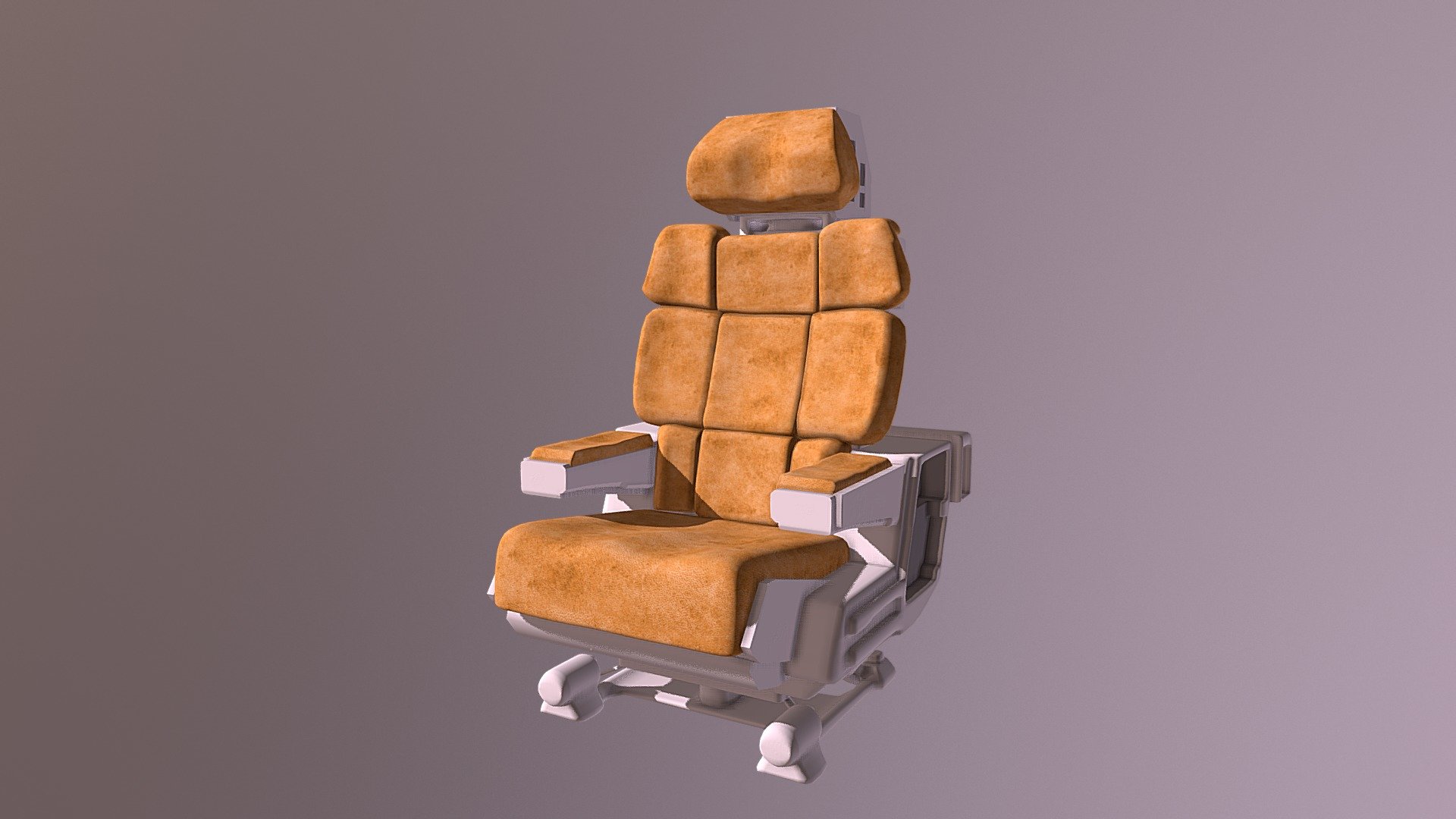 Sci Fi Seat 3d model